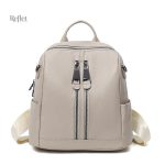 Cartable en cuir avec finition classique