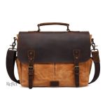 Cartable classique en cuir, charme intemporel