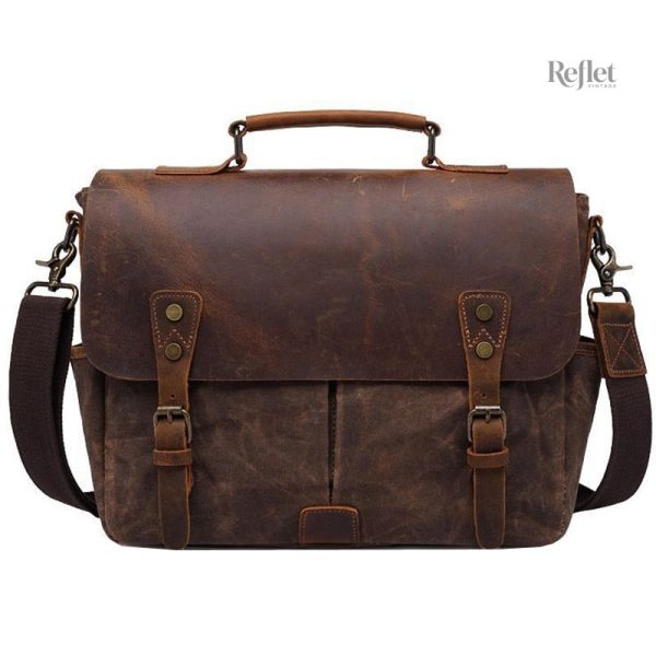cartable-cuir-vintage-professor-1 Cartable Cuir Vintage Professor