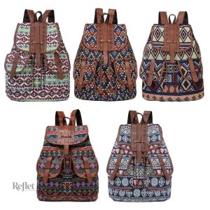 Sac à dos vintage femme au style rétro