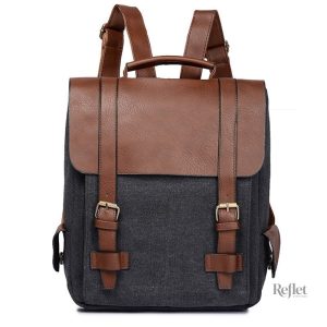 Accessoire en cuir vintage avec une finition soignée