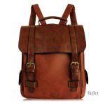 Sac à dos en cuir vintage, alliant style et praticité