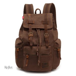 Cartable vintage homme en cuir avec style classique