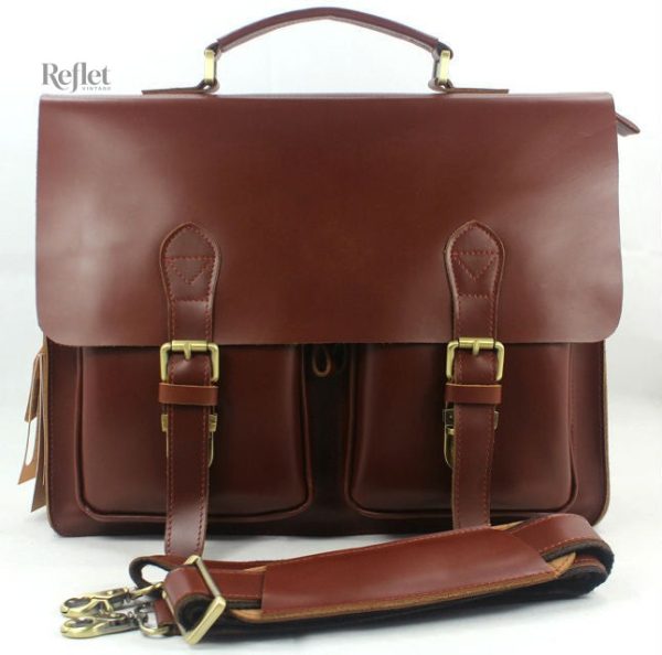 Sac à dos marron vintage, idéal pour un look rétro et pratique