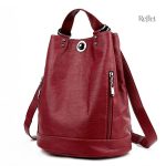 Sac à dos en cuir au style rétro