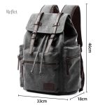 Cartable vintage en cuir synthétique élégant