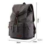 Sac à dos vintage idéal pour les étudiants modernes