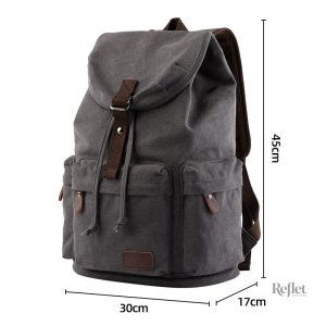 Sac à dos vintage idéal pour les étudiants modernes