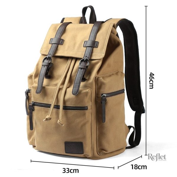 Sac à dos au style vintage, parfait pour le quotidien