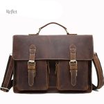 Cartable Cuir Vintage élégant pour homme et femme