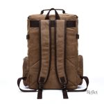 Sac à dos avec finitions soignées et style d'antan