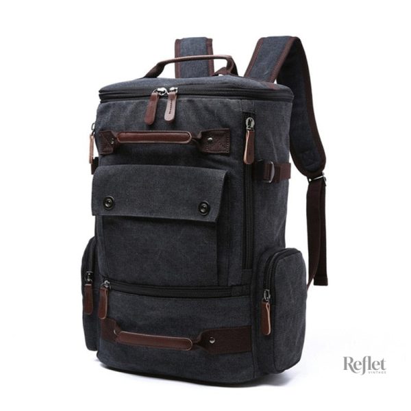 Cartable rétro en cuir, mélange de style et fonctionnalité