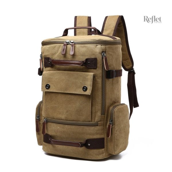 Sac à dos en cuir, charme rétro pour un usage quotidien