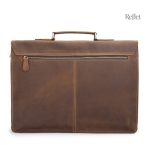 Cartable en cuir intemporel pour homme et femme