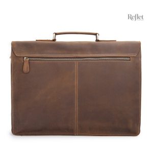 Cartable en cuir intemporel pour homme et femme