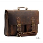 Cartable en cuir de qualité pour le quotidien