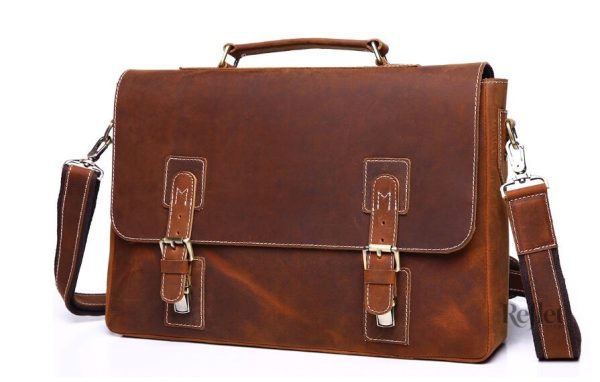 Sac à dos en cuir vintage, style rétro et durable