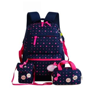 Cartable vintage enfant coloré