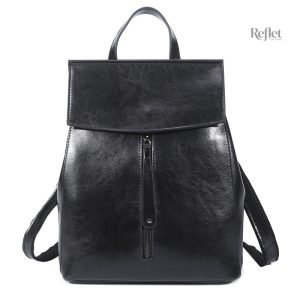 Cartable vintage femme en cuir, style rétro élégant