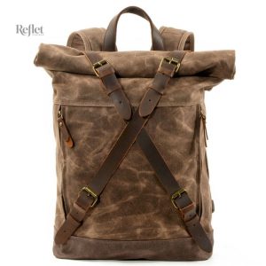 Cartable femme au design vintage, parfait pour un look unique