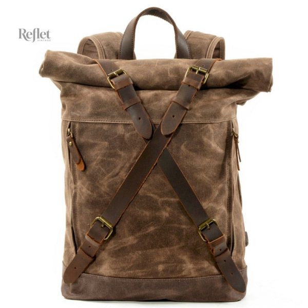 Cartable femme au design vintage, parfait pour un look unique