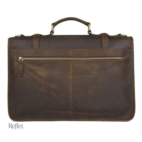 Sac élégant en cuir pour les hommes modernes