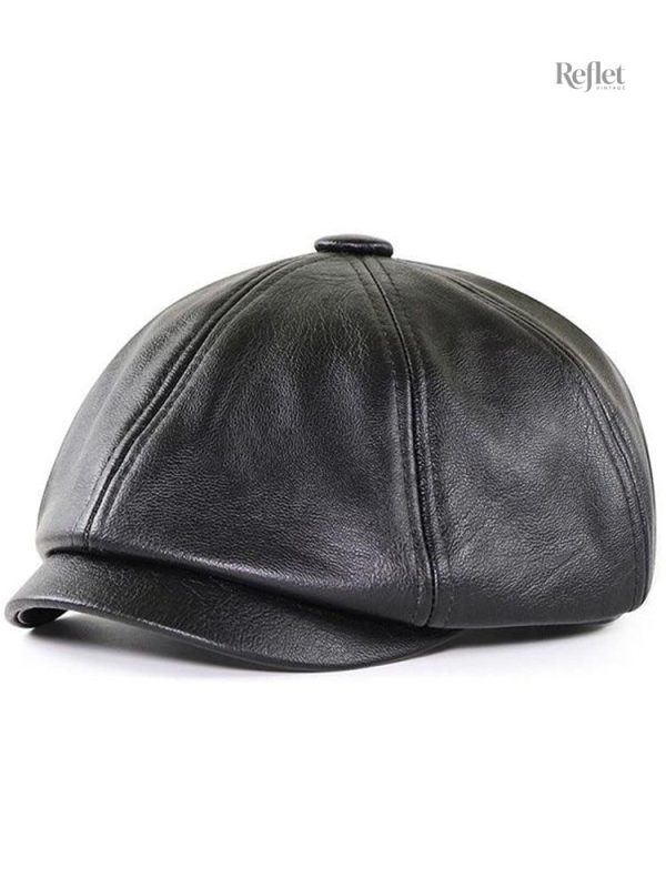 Ancienne casquette vintage en tissu résistant