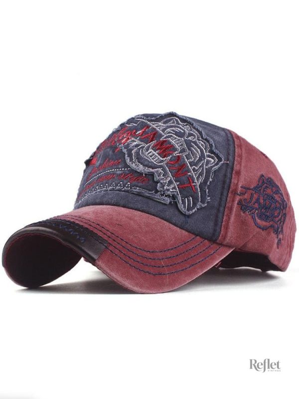 Casquette baseball vintage au style rétro et décontracté