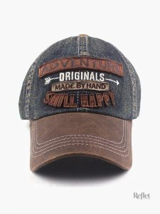 Accessoire tendance : casquette en denim au look intemporel