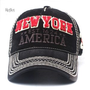 Casquette de base-ball style rétro New York