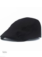Casquette plate vintage en tissu classique