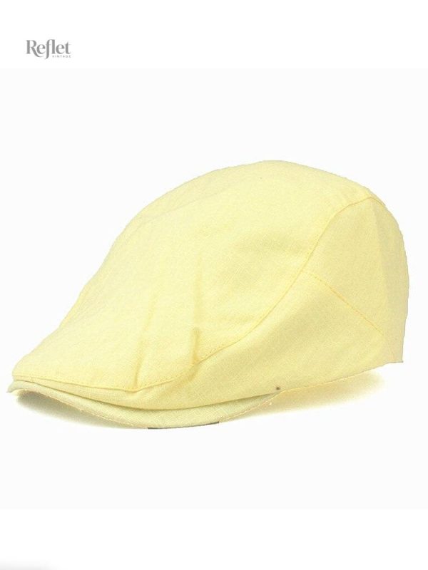 Casquette rétro avec motif élégant et intemporel