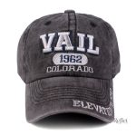 Casquette vintage en coton, idéale pour les activités en extérieur