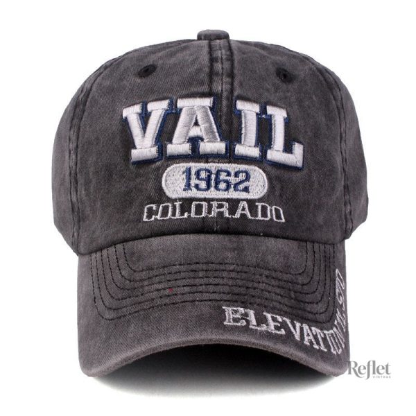 Casquette vintage en coton, idéale pour les activités en extérieur