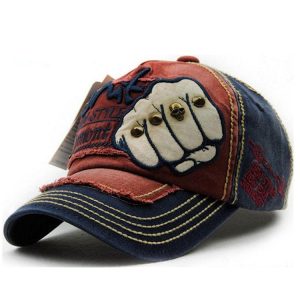 Casquette Trucker avec motif Tête de Mort stylisé