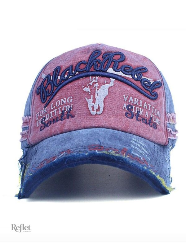 Casquette femme au design vintage avec visière