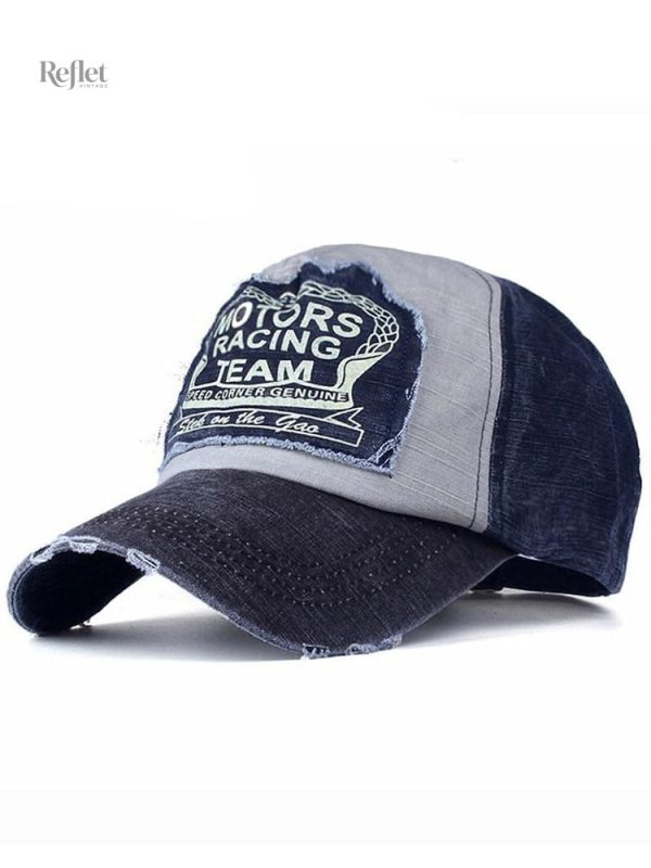 casquette-vintage-motor-racing-1 Casquette vintage de motor racing, style rétro et sportif