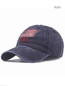 Casquette rétro américaine, accessoire tendance