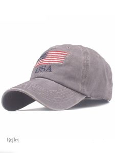 Casquette vintage, modèle USA, couleur classique