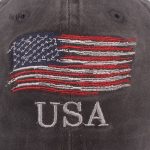 Casquette stylée USA, design inspiré des années passées
