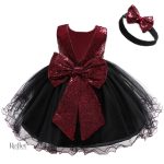Tenue de baptême élégante pour petite fille