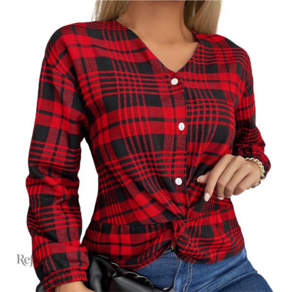 Chemise femme à motifs vintage