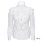 Chemise blanche luxe femme vintage
