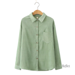 Chemise femme vintage couleur beige douce