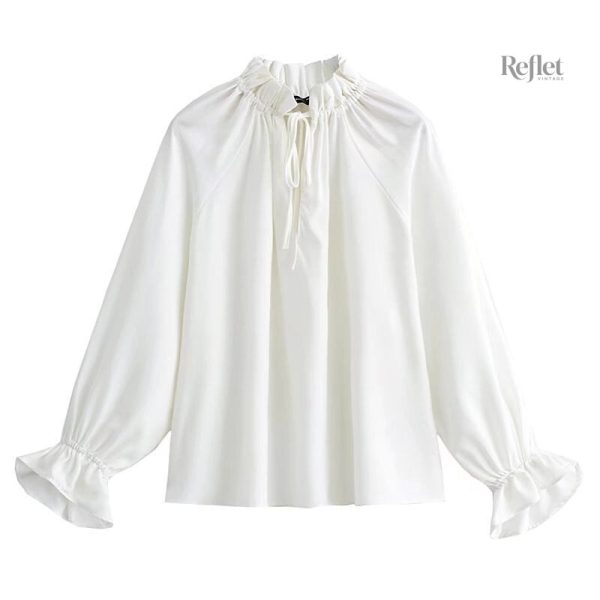 Chemise femme vintage au style rétro et coloré