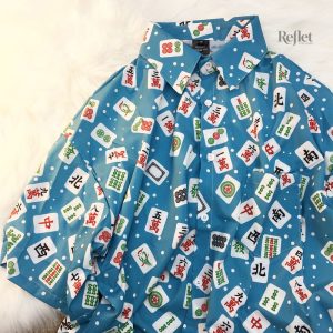 Chemise rétro femme avec motifs des années 60, look unique