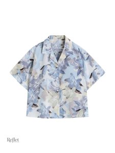 Top floral hawaïen idéal pour l'été