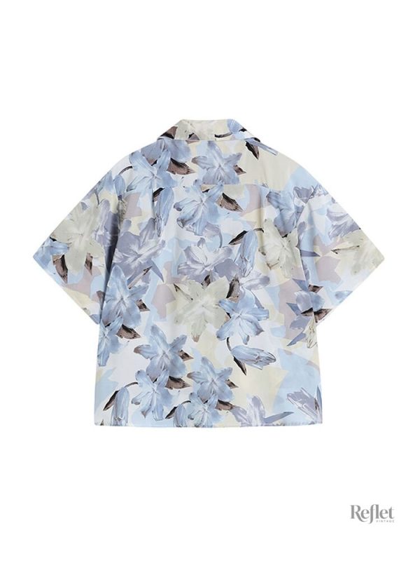 Vêtements femme style vintage avec imprimés tropicaux