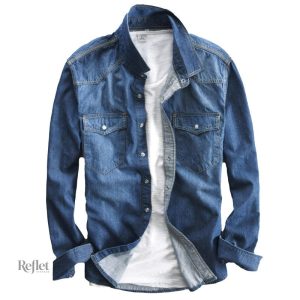 Chemise longue vintage femme au style rétro élégant