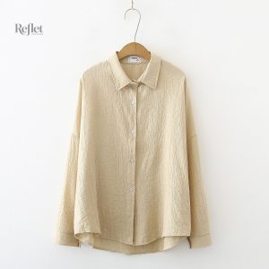Chemise Vintage Femme à manches longues